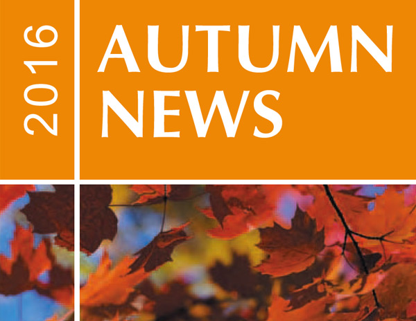 Autumn Newsletter 2016